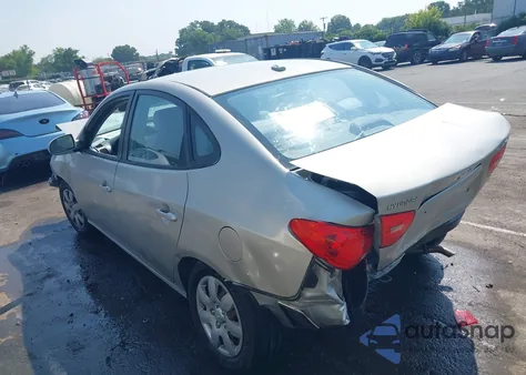 2008 Hyundai Elantra Gls/Se from USA, damaged, VIN KMHDU46DX8U520939